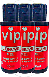 VİP LUBRİKANT JEL BAY BAYAN 60 ML X 3 ADET