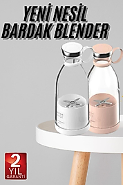 Taşınabilir Kablosuz Şarjlı Kişisel Smoothie El Blender Mini Meyve Sıkacağı