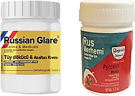 OLEGOVİCH MEDİCİNE TÜY DÖKÜCÜ AZALTICI MERHEM 50 ML 1 ADET + GENİTAL BÖLGE MERHEMİ