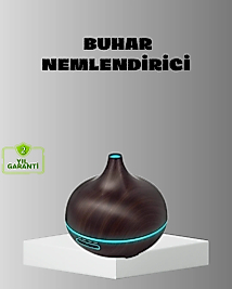 Aromaterapi Difüzörü 550 ml Ultrasonik Nemlendirici Otomatik Kapanma Özellikli