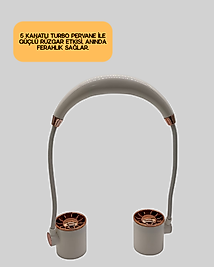 USB Şarjlı Katlanabilir Mini Boyun Fanı XUCZB135BOYUNVANTİLATÖR-8
