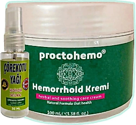 SÜPER PROCTOHEMO KREM 100 ML + ÇÖREK OTU YAĞI 30 ML