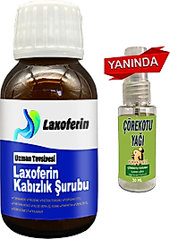 LAXOFERİN ŞURUP - 1 ŞİŞE + ÇÖREK OTU YAĞI / BAY BAYAN 50 ML ŞURUP