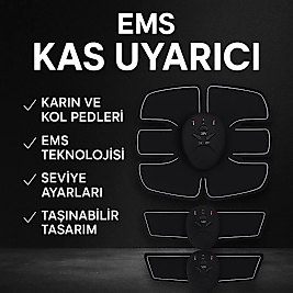 EMS Kas Yapma ve Yağ Yakma Cihazı Titreşimli 2025 Orijinal Spor Aleti