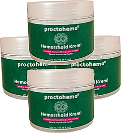 PROCTOHEMO HEMORROİDİN CREAM 4 ADET X 150 ML  ASMZF156