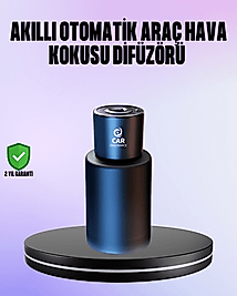 Esanslı Şarjlı Oto Koku Cihazı Bardaklık Uyumlu