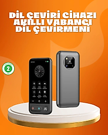 Seyahat ve İş İçin Çok Dilli Taşınabilir Çeviri Makinesi