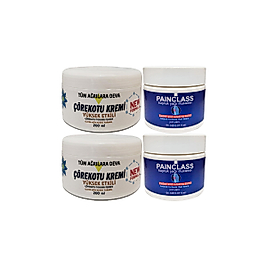 ÇÖREK OTU KREMİ WHİTE BOX 2 ADET 200 ML + 2 ADET PAİNCLASS KUYRUK YAĞI KREMİ 150 ML / KREM SETİ