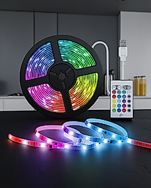 5M RGB Işıklı Şerit LED UUCZ5MŞERİTLED2