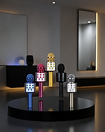 Bluetooth Karaoke Mikrofon - Yankı Efekti - XUCZZZKARAOKEMİKROFON-1