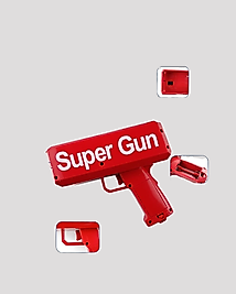Kâğıt Fırlatıcı Oyuncak AA Pil ile Çalışır XUCZZZSUPERGUNNNN-2