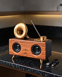 Retro Tasarım Bluetooth Hoparlör XUCZZZB6SPEAKER-1-1