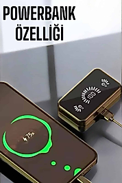 Aynalı Bluetooth Kulaklık Telefon Standlı Dijital Göstergeli UCZS20KULAKLIK1