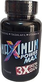 MAXİMUM POWER ERKEK 30’LU TAKVİYE