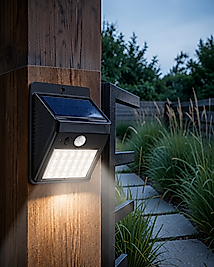 Hareket Algılayıcı Solar LED Duvar Lambası XUCZDP53DUVARLAMBA-7