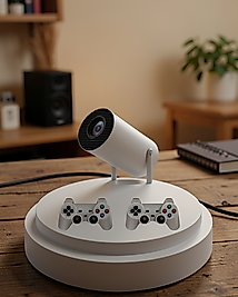 Kablosuz 3D Oyun Destekli Ev Sinema Projeksiyon Cihazı
