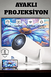 130 İnç Ekran ve 4K Destekli Full HD Projeksiyon Cihazı UUCZAYAKLIPROJEKSİYON1