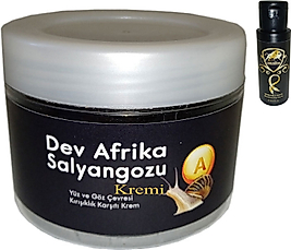GİANT DEV AFRİKASALYANGOZU YAŞLANMAKARŞITI KREM 100ML + CARABOA BAYAN GÖĞÜSŞEKİLLENDİRİCİ KREM 60 ML