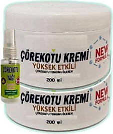 SÜPER ÇÖREK OTU MASAJ BAKIM KREMİ 2X200 ML + 30 ML ÇÖREK OTU YAĞ İLE