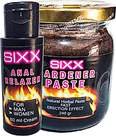 SİXX AN.AL RELAXER GEL 60 ML + HERBAL PASTE 240 GR