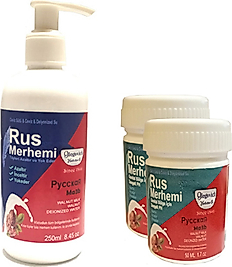 HİNTOHU TÜY DÖKÜCÜ AZALTICI RUS MERHEMİ 250 ML 1 ADET + GENİTAL BÖLGE MERHEMİ 50 ML 2 ADET