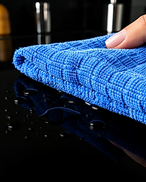 Mikrofiber Temizlik Bezi 40x40 İz Bırakmayan UCZZKARELİBEZMAVİ-2