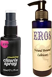 ETKİLİ KADINLARA ÖZEL SPREY 50 ML+EROS 125ML LUBRİCANT GEL