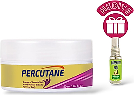 PERCUADET VÜCUT AĞRI YÖNETİMİ IÇİN HIZLI VE ETKİLİ MASAJ BAKIM KREMİ 50 ML + ÇÖREK OTU YAĞI 30 ML HEDİYE