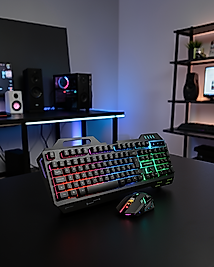 Mekanik Klavye Mouse Set LED Aydınlatmalı XUCZPG8018KLAVYEEEEE-5