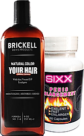 BRİCKELL 237 ML ŞAMPUAN SAÇSAKAL ANTİ.WHİTE + SIXX ERKEKLERE ÖZEI XXXL60 LI
