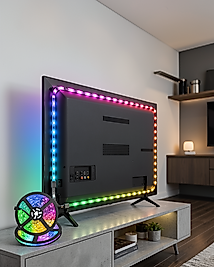 RGB Şerit LED 5 Metre Enerji Tasarruflu XUCZ5MŞERİTLED-10