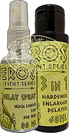 EROS LEGENT ERKEĞE ÖZEI 3 ÖZELLİKLİ BAKIM KREMİ 60ML + ERKEKSPREY 30 ML