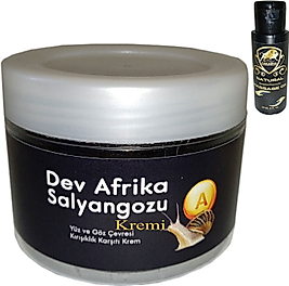GİANT DEV AFRİKASALYANGOZU KREMİ YAŞLANMAKARŞITI 100ML + CARABOA EROTİKMASAJ YAĞI 60 ML