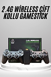2.4g Uyumlu Kablosuz Çift Kol Atari Retro 20000 Oyun Game Stick