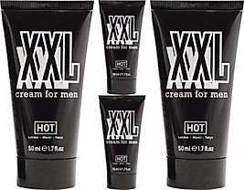 HOTXXL 4 ADET ERKEĞE ÖZEL EN-BOY-HACİM BAKIMI KREMİ 50 ML