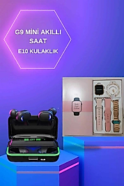 Kadınlara Özel Bileklik Hediyeli Akıllı Saat ve Dijital Göstergeli ANC Özellikli Bluetooth Kulaklık