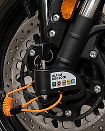 110 dB Alarmlı Disk Fren Kilidi Su Geçirmez Çelik Motosiklet Güvenlik Kilidi