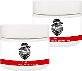 B-X7 CREAM 2 ADET ERKEKLERE UZUN ZAMAN IÇİN STOP KREMİ 7X EFFECT 100 ML