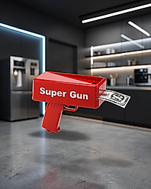 Çocuklar İçin Eğlenceli Para Saçma Makinesi UCZZZSUPERGUNNNN3