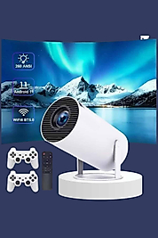 Projeksiyon Cihazı 4K Çözünürlüklü Taşınabilir Ayaklı Çift Kollu UCZM300MAX3-1