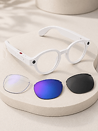 Akıllı Gözlük Bluetooth 3 Lensli Fotoğraf Çeviri