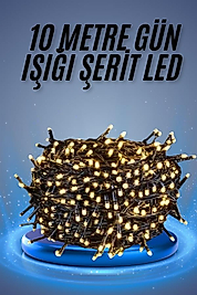 LED Işık Ağaç Süsleme 10 Metre Gün Işığı UUCZ10MLEDIŞIKGÜNIŞIĞI2
