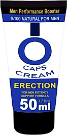 O CAPS CREAM NATURAL BOOSTER ERKEKLERE ÖZEL HAREKETLENDİRİCİ SERTLİK KREMİ 50 ML