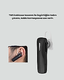 Tekli Bluetooth Kulaklık | Spor, Seyahat ve İş Görüşmeleri İçin