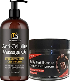 KADINLAR IÇİN EELHOE FATBURNERWOMAN 100 ML + ANTİ-CELLULİTE MASSAGE OİL  240 ML MASAJ YAĞI