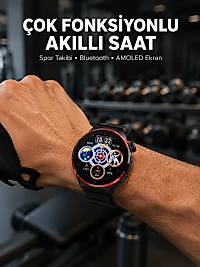Spor ve Sağlık Takipli Akıllı Saat Kablosuz Şarj Yeni Nesil