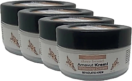 THREE BRAND 4 ADET ARNAVUT KREMİ WHİTENS CREAM TÜM BÖLGE  KREMİ 50 ML HAZN926000419
