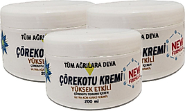 ÇÖREK OTU KREMİ WHİTE BOX 200 ML KREMİ 3 ADET