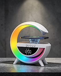 Bluetooth Hoparlör Dijital Göstergeli RGB Işıklı UCZGOOGLEDİJİTAL3
