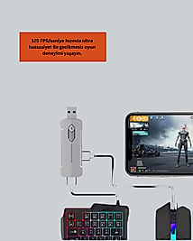 Bluetooth 5.3 Mobil Oyun Klavye Mouse Seti | FPS ve Battle Royale İçin